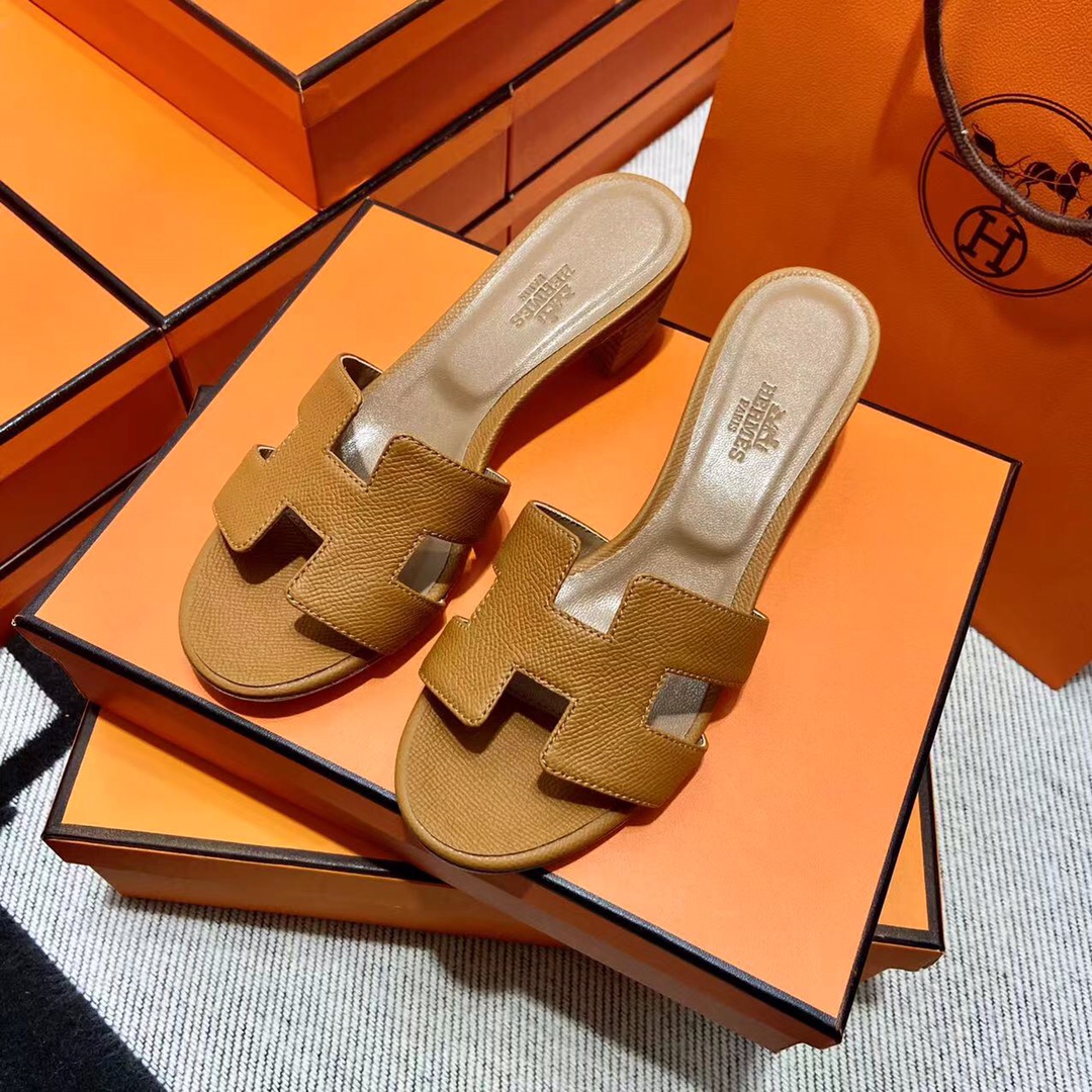 에르메스 올수공 오아시스 슬리퍼 샌들 앱송 53